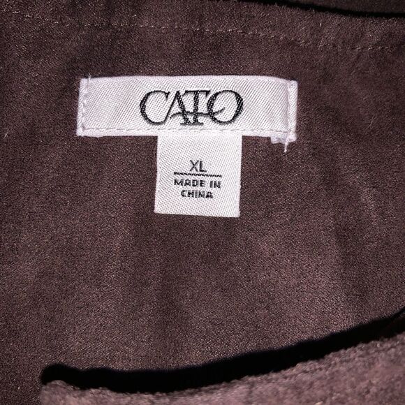 Cato brown crop jacket size XL - Picture 3 of 3